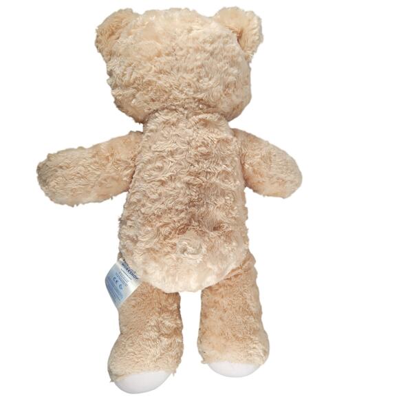 Build-A-Bear Workshop Lot of 2 Teddy Bears Pink & Beige Plush 16" Stuffed Toys - Picture 11 of 16